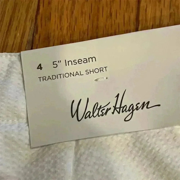 Walter Hagen Women's White Chino Shorts Size 4 Casual 5" Inseam - Picture 11 of 11